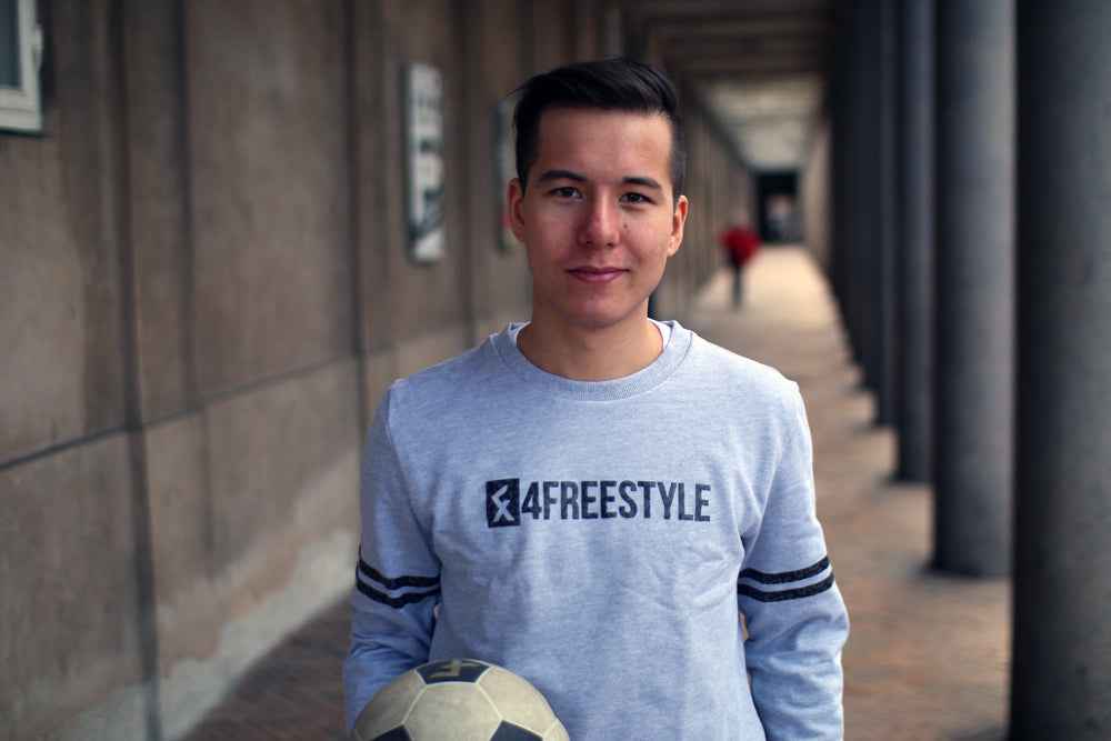 Freestyle football in the streets of Copenhagen