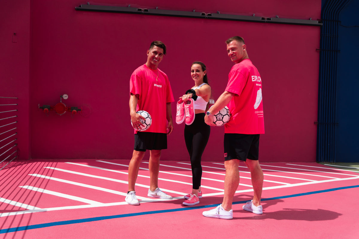 Explore U Pink  - Freestyle and Street football shoes