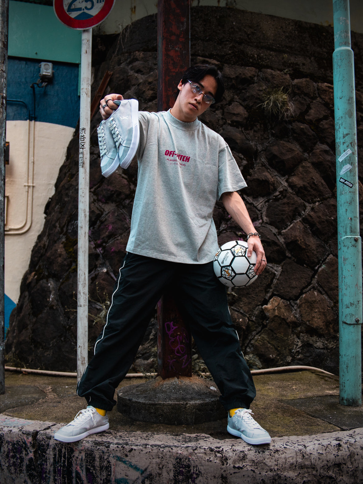Explore U Grey  - Freestyle and Street football shoes