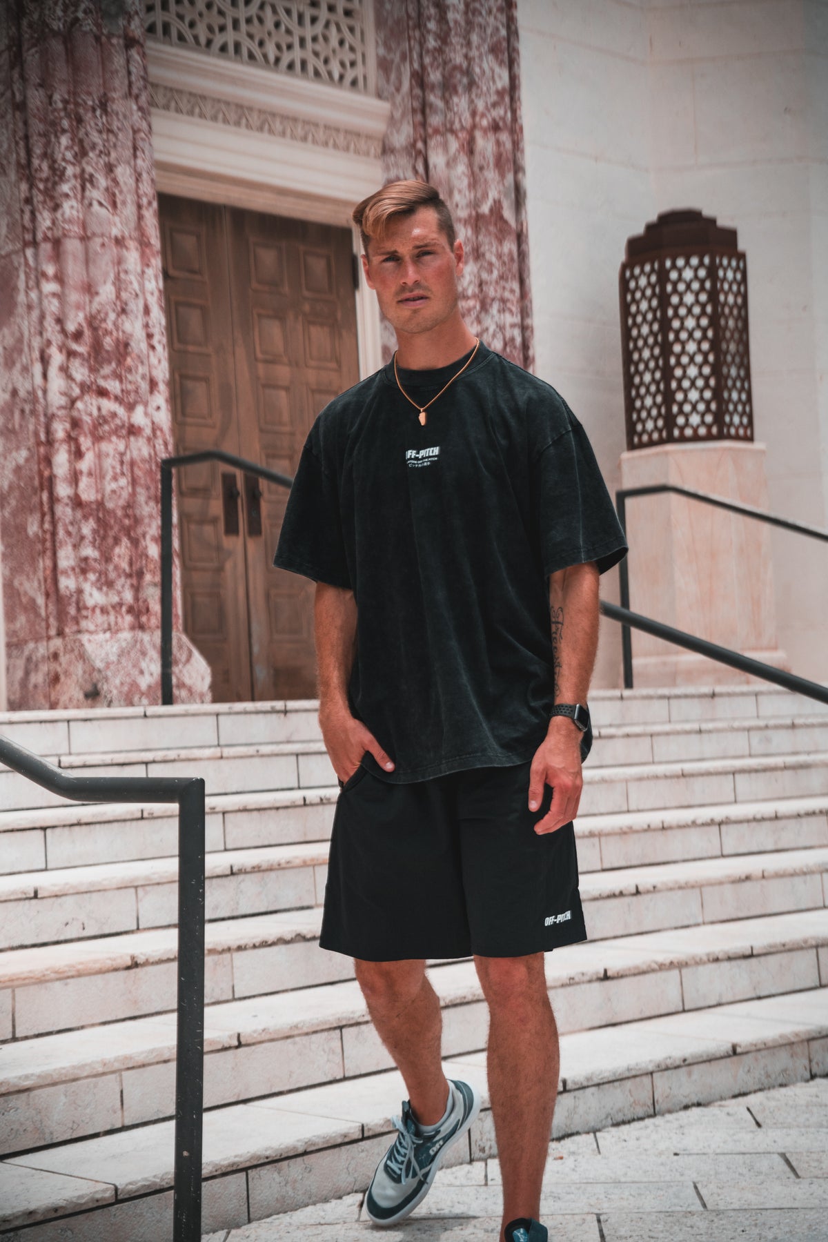 Players off the pitch shorts