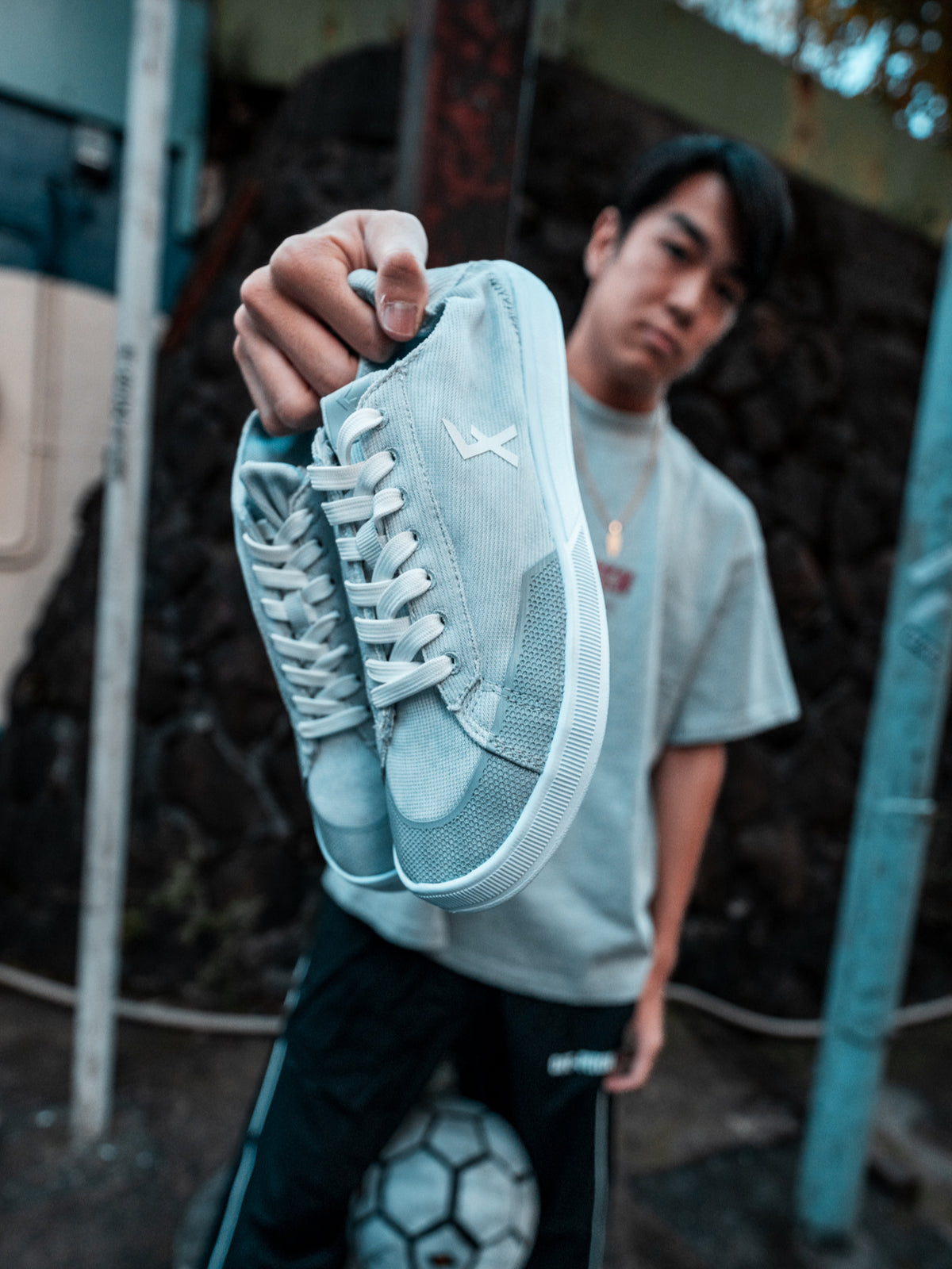 Explore U Grey  - Freestyle and Street football shoes