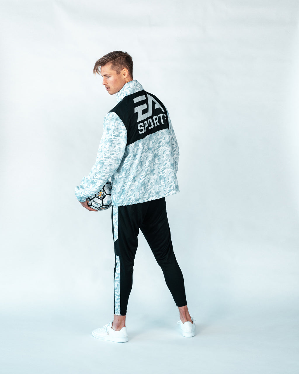 White Noise Camo Windbreaker - EA Sports