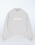 Players off the pitch sweater- Grey