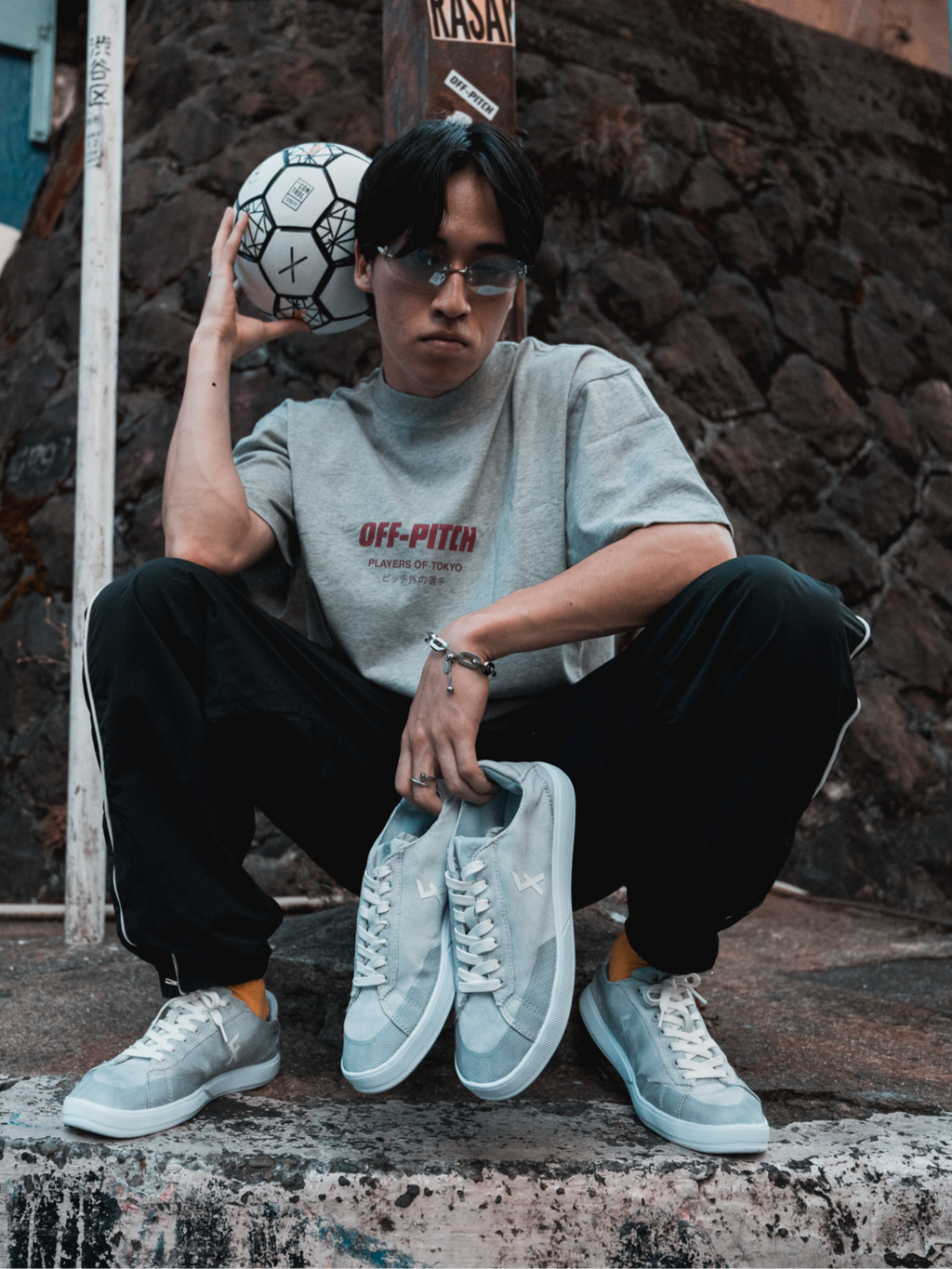 Explore U Grey  - Freestyle and Street football shoes