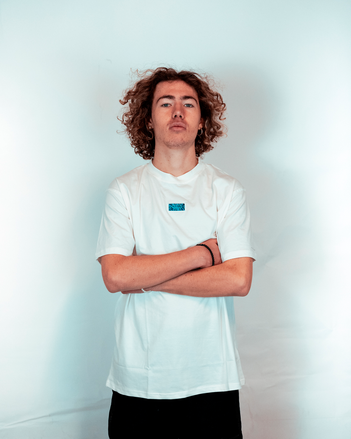 Colorful Court T-shirt - White