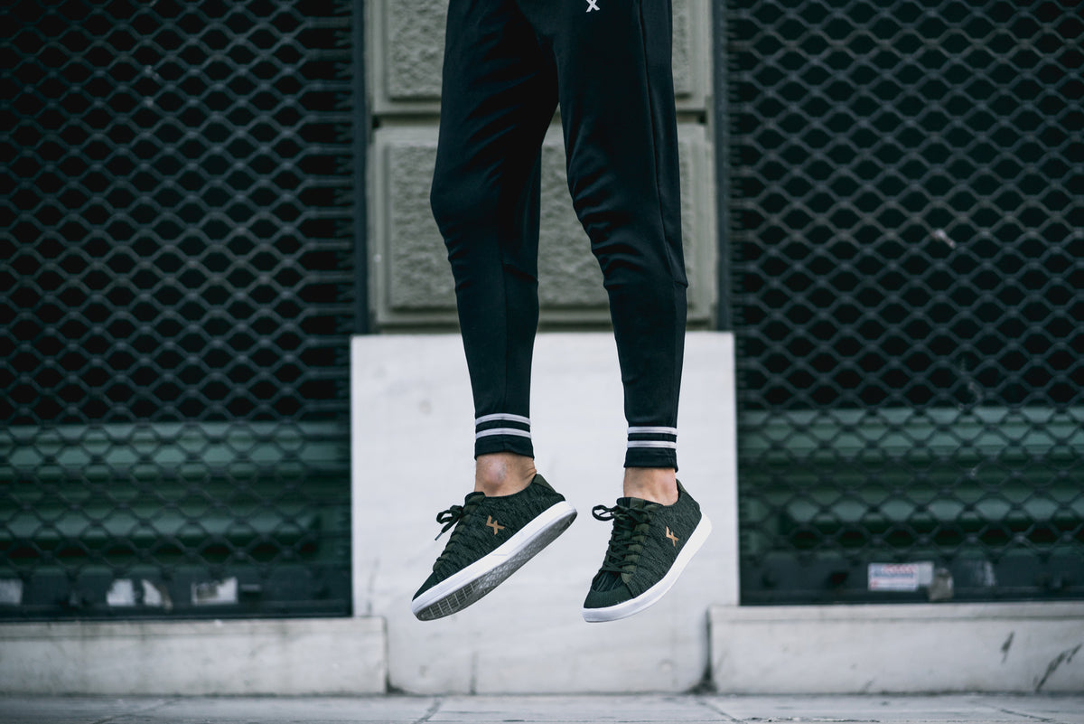 Explore II Green Knit Freestyle and street football shoes