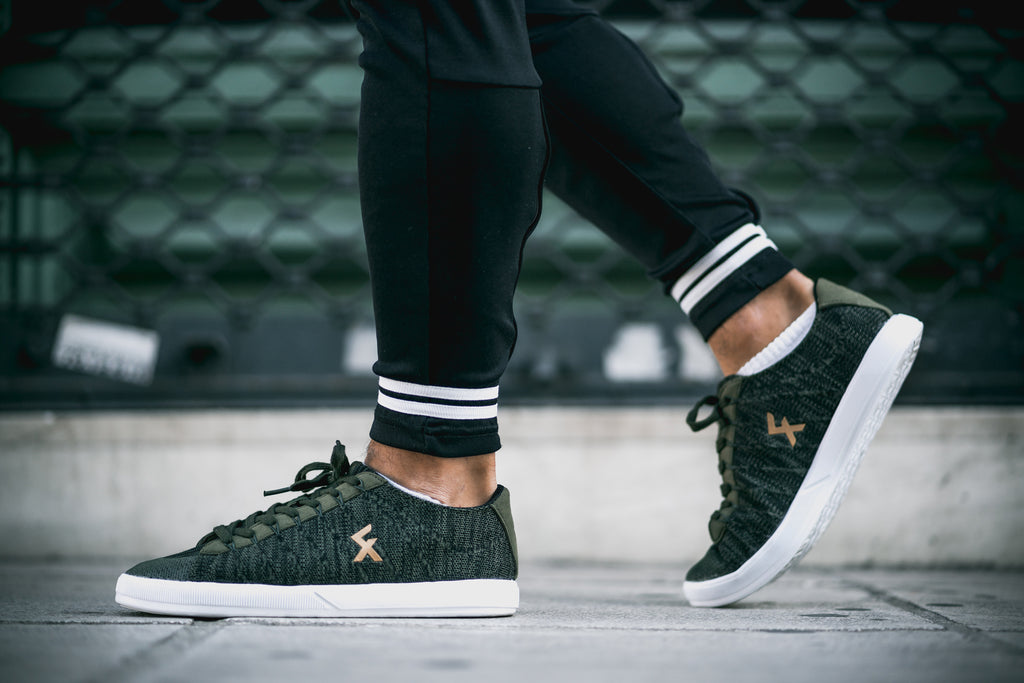 Explore II Green Knit Freestyle and street football shoes