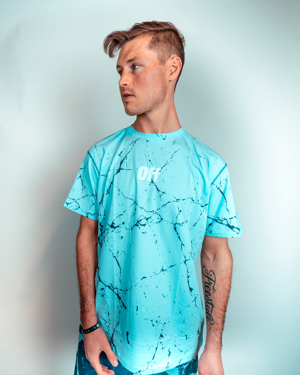 Off-Pitch x EA Sports VOLTA cracked ice t-shirt
