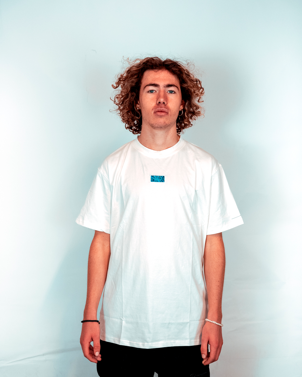 Colorful Court T-shirt - White